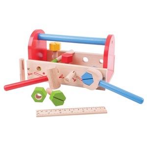 Ma boîte à outils et mes outils en bois