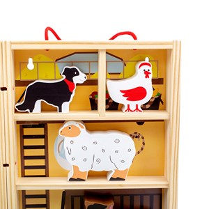 Boîte de jeu pour animaux de la ferme