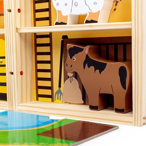 Boîte de jeu pour animaux de la ferme
