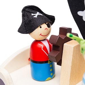 Mini coffret de jeu bateau pirate