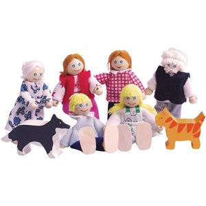 Famille de poupées heritage playset