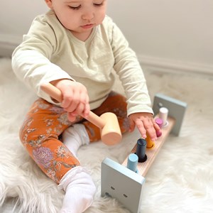 Banc de marteau en bois