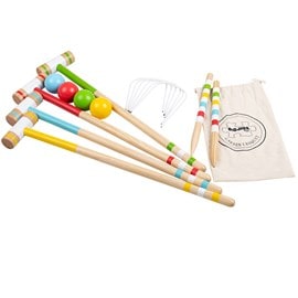 Croquet de jardin en bois