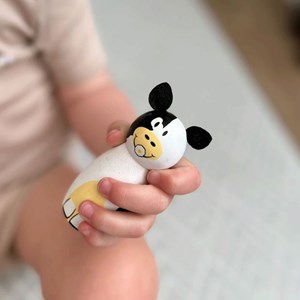 Jeu de quilles de ferme en bois