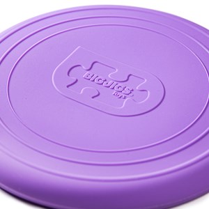 Disque volant en silicone violet