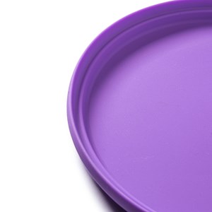 Disque volant en silicone violet