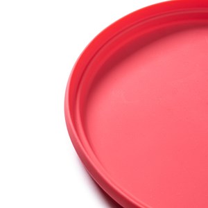 Disque volant en silicone rose