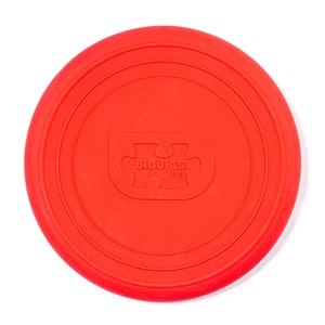 Disque volant en silicone rouge