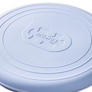 Disque volant en silicone gris clair