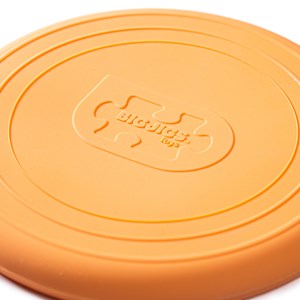 Disque volant en silicone orange