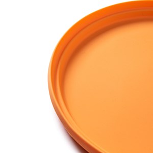 Disque volant en silicone orange