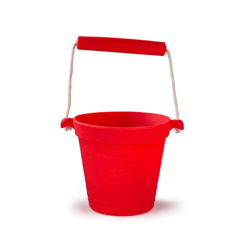 Seau De Plage En Silicone Souple Corail Scrunch – Pliables, Légers Et Incassables – Idéal Enfants Dès 12 Mois