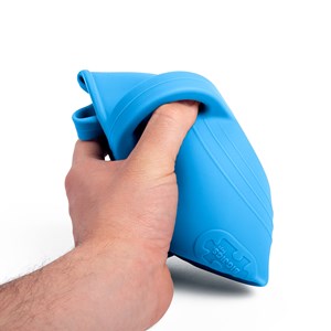 Arrosoir en silicone bleu