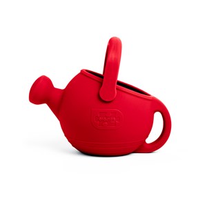 Arrosoir en silicone rouge