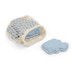 4 moules à sable en silicone gris clair