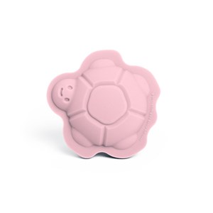4 moules à sable en silicone rose clair