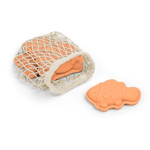 4 moules à sable en silicone orange