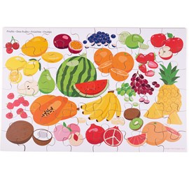 Puzzle de plancher de fruits