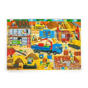 Puzzle de sol de chantier