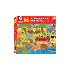 Puzzle de sol aventure africaine