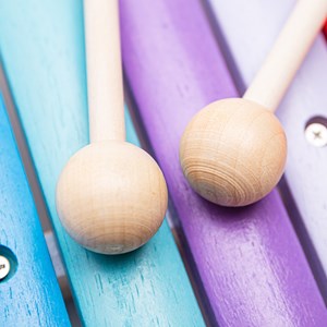 Xylophone snazzy en bois pour enfants