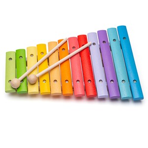 Xylophone snazzy en bois pour enfants