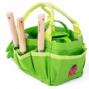 Sac et outils de jardinage pour enfants
