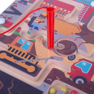 Puzzle de labyrinthe de construction