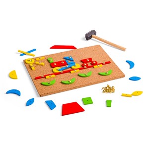 Planche en forme d'épingle de 229 pièces