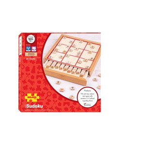 Jeu de sudoku en bois