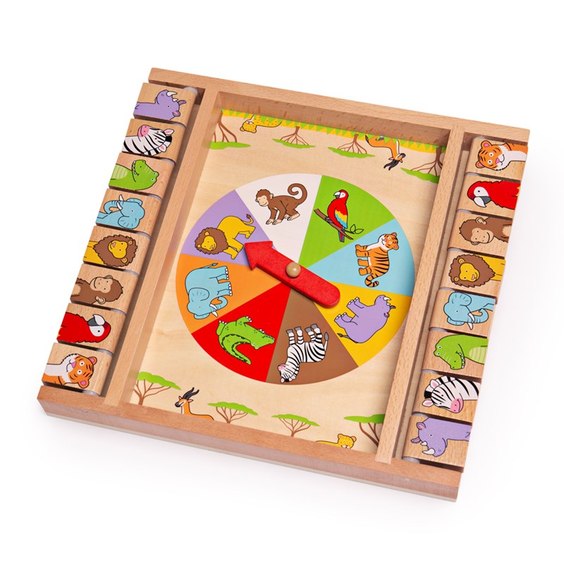 Bigjigs Toys - Jeu animal fermer la boîte