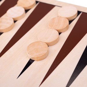 Jeu de backgammon en bois
