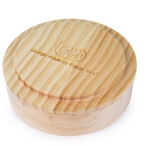Mini jeu de solitaire en bois