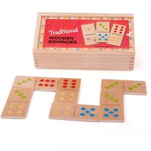 Dominos traditionnels en bois