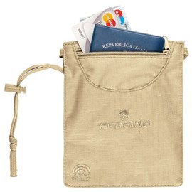 Pochette de sécurité ferrino matrix rfid sable