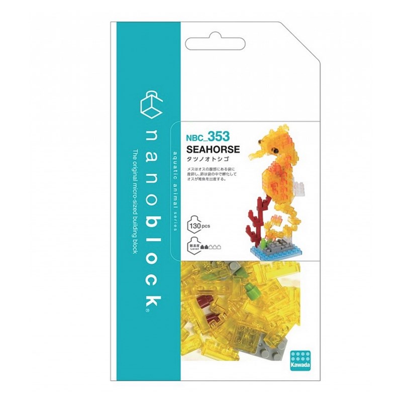 Nanoblock hippocampe 150 pcs