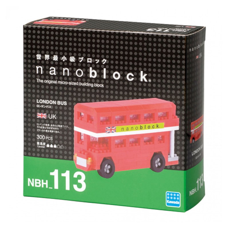 Nanoblock - Nanoblock bus de londres 300 pcs