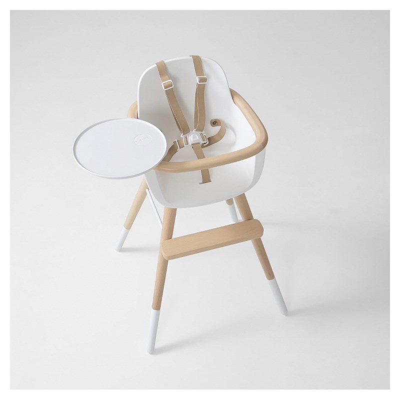 Chaise haute ovo original one luxe blanc (Micuna) - Image 2