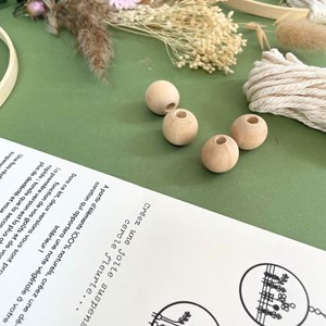 Cercles fleuris à créer- kit diy
