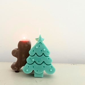 Kit diy n°36- bougies végétales de noël