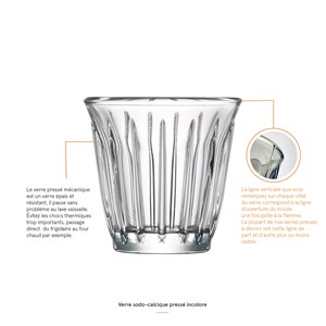 Lot de 6 tasses à expresso, zinc