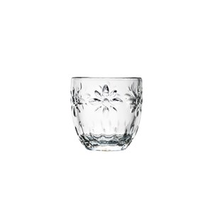 Lot de 6 tasses expresso fleurs, troquet
