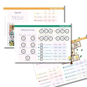 Chevalet have fun with english