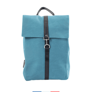 Sac à dos made in france - bleu paon