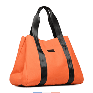 Sac cabas made in france - orange