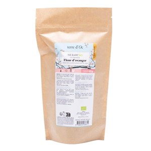 Recharge thé blanc bio fleur d'oranger