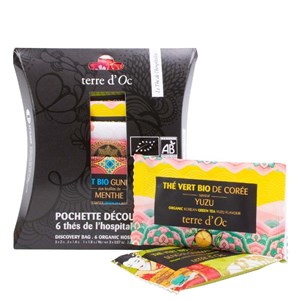 Pochette découverte 6 sachets de thés d