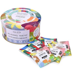Coffret 42 sachets thés verts et tisane
