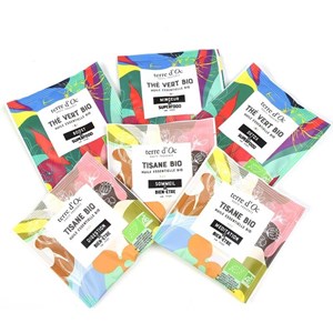 Coffret 42 sachets thés verts et tisane