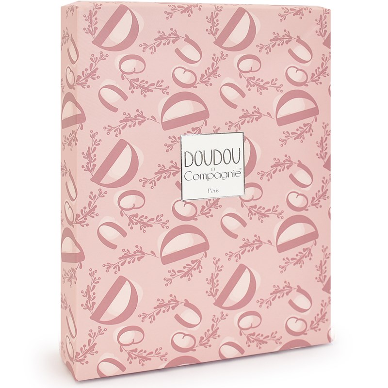 Doudou lapin rose 18 cm (Mù) - Image 2